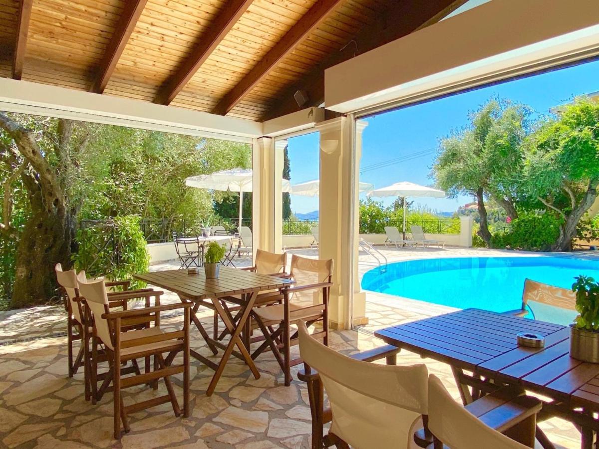 Villa Aliki Nissaki With Private Pool By Dadovillas Niszáki Kültér fotó